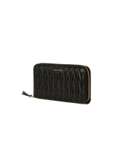 NAPPA MATELASSÉ CONTINENTAL WALLET