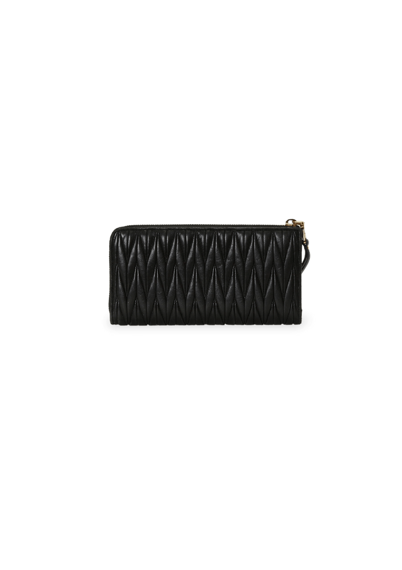 NAPPA MATELASSE CONTINENTAL WALLET