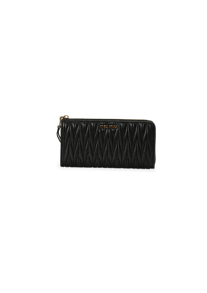 NAPPA MATELASSE CONTINENTAL WALLET