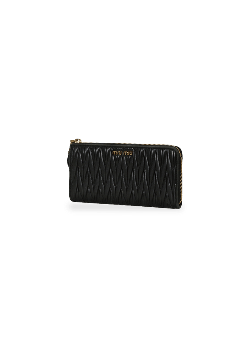 NAPPA MATELASSE CONTINENTAL WALLET