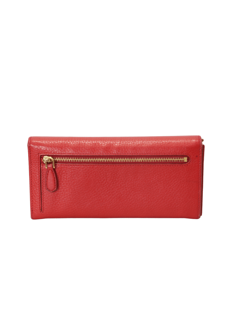 CONTINENTAL FLAP WALLET