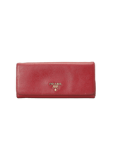 SAFFIANO LUX CONTINENTAL WALLET