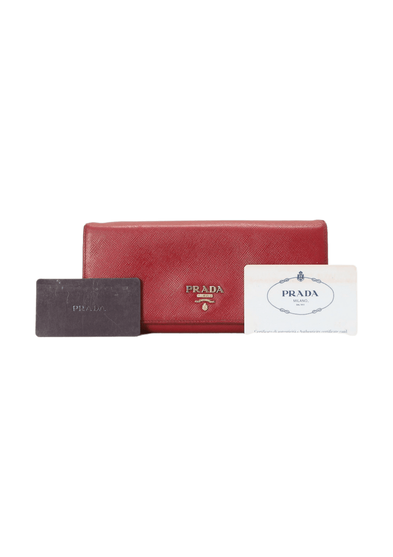 SAFFIANO LUX CONTINENTAL WALLET