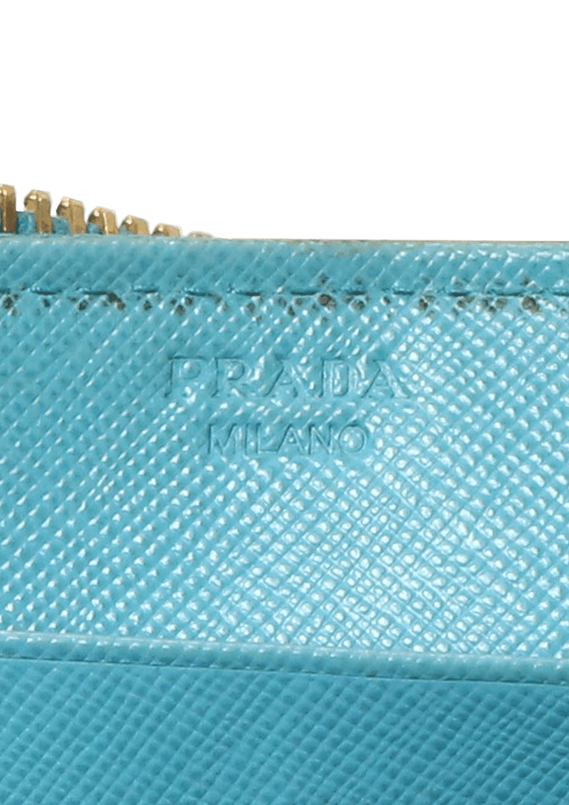 SAFFIANO ZIP AROUND WALLET