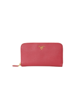 SAFFIANO ZIP AROUND WALLET