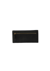 VITELLO GRAIN CONTINENTAL FLAP WALLET