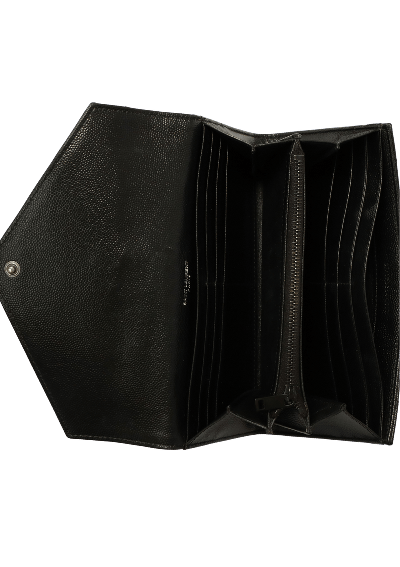 CASSANDRE MATELASSÉ LARGE FLAP WALLET