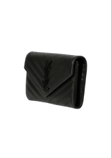 CASSANDRE MATELASSÉ LARGE FLAP WALLET