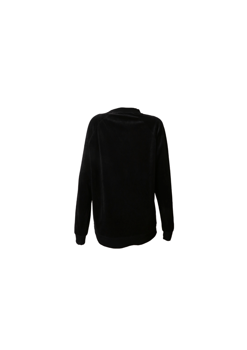 VELVET LOGO SWEATSHIRT G