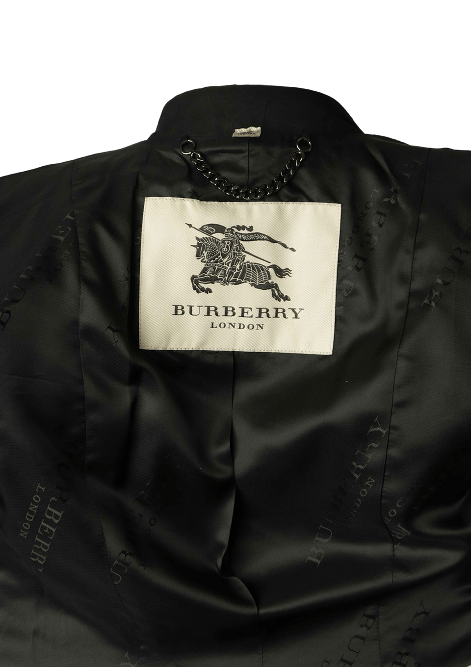 Casaco Burberry Ashington Trench Coat With Leather Sleeves 34
