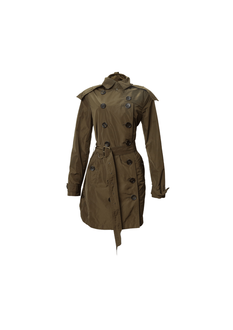 Trench top burberry verde