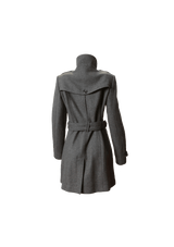 WOOL TRENCH COAT 40