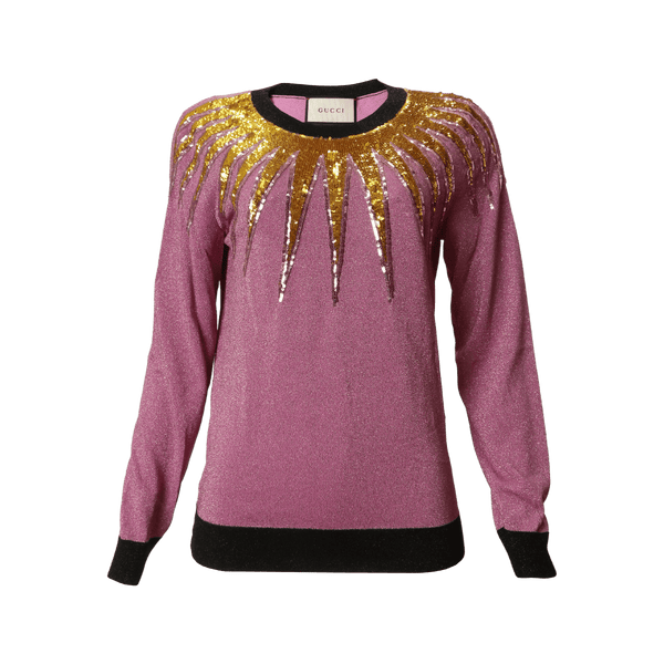 Gucci sequin outlet sweater