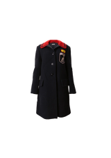 WOOL TRENCH COAT 40