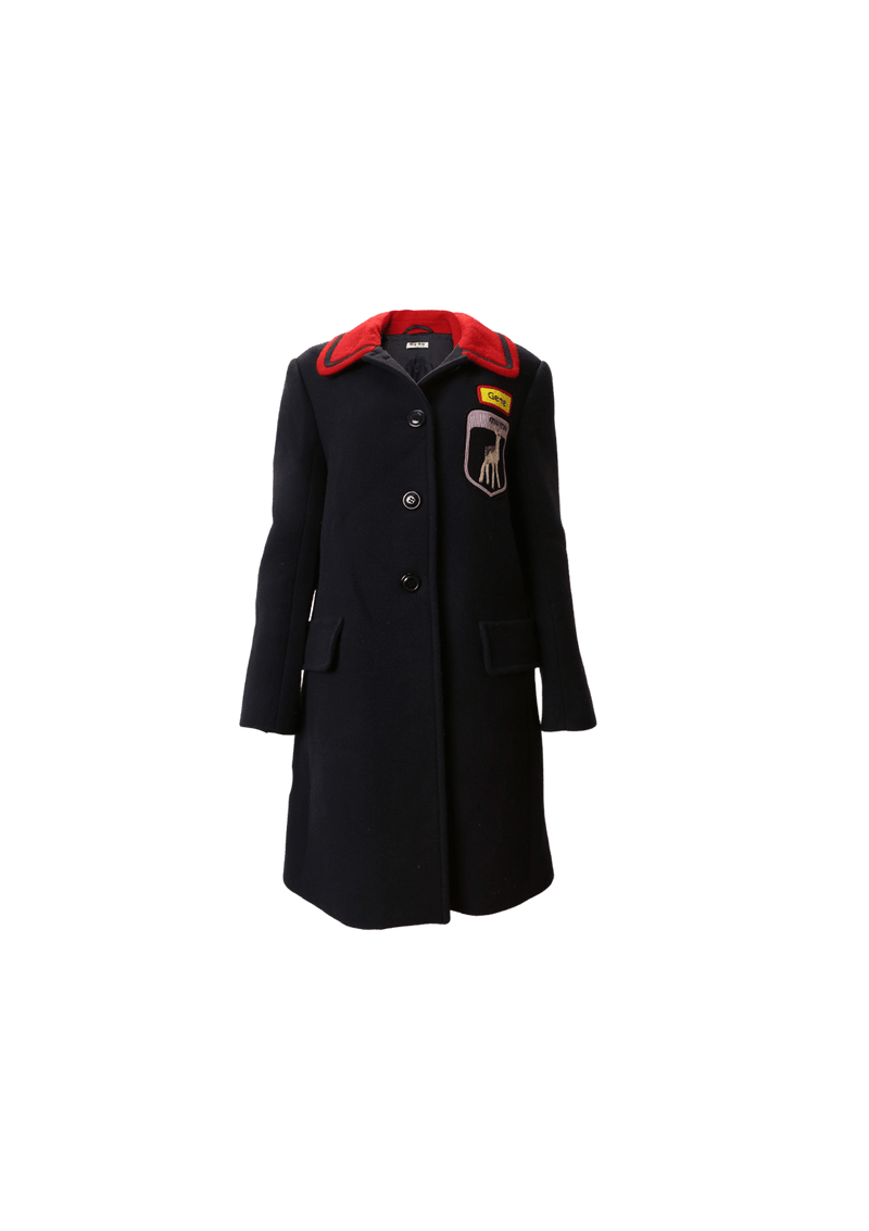 WOOL TRENCH COAT 40