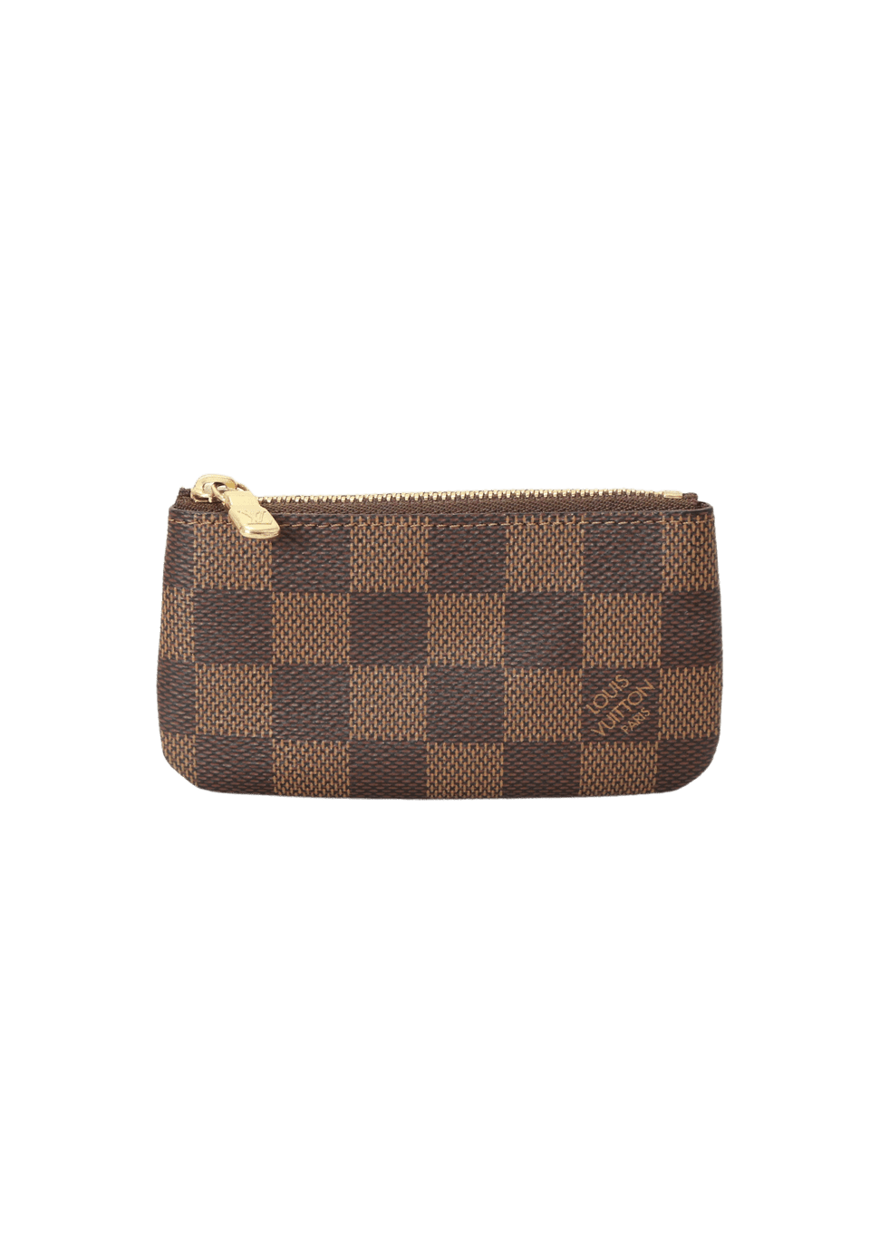 Luis Vuitton ケース Case Louis Vuitton Damier Ebene Key Pouch Marrom Original – Gringa