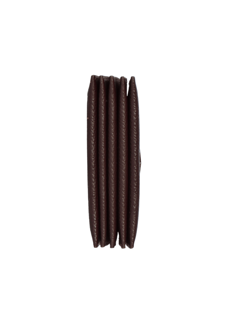 GRAINED CALFSKIN ACCORDION CARD HOLDER