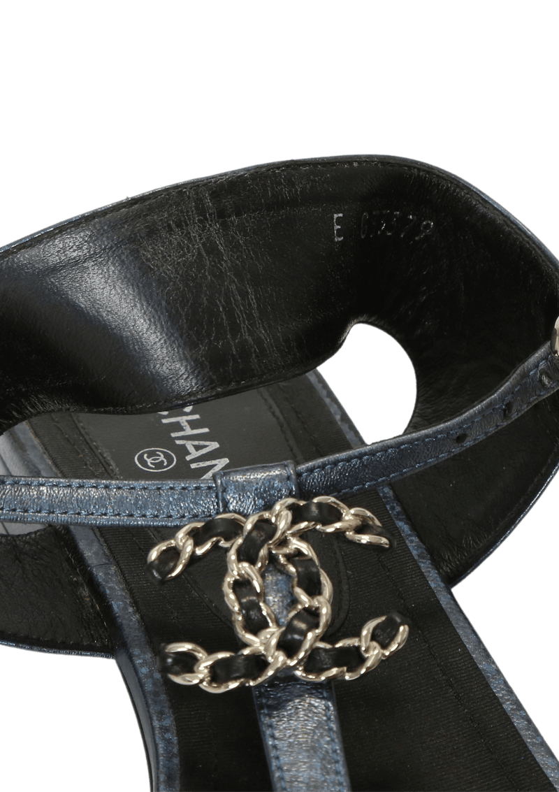 CC LOGO T-STRAP 38