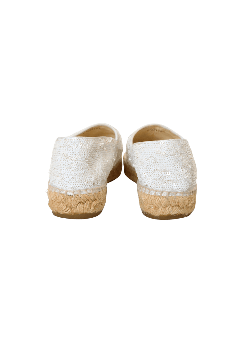 INTERLOCKING CC LOGO ESPADRILLE 36