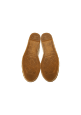 INTERLOCKING CC LOGO ESPADRILLE 36