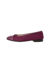 TWEED CC LOGO BALLET FLATS 37.5