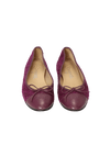 TWEED CC LOGO BALLET FLATS 37.5