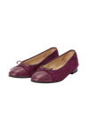 TWEED CC LOGO BALLET FLATS 37.5