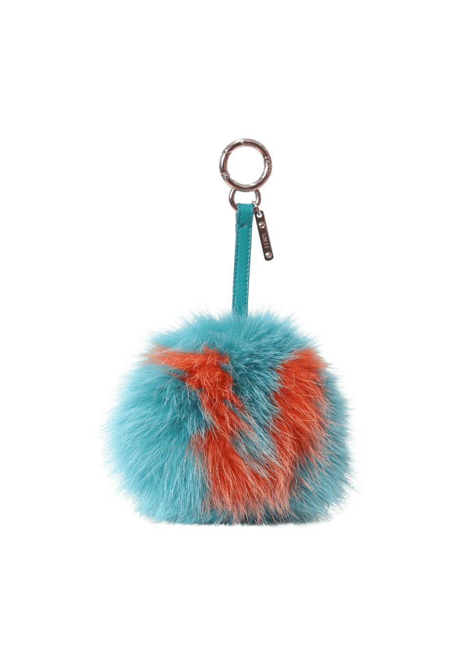 Chaveiro Fendi Alphabet V Charm Azul Original – Gringa