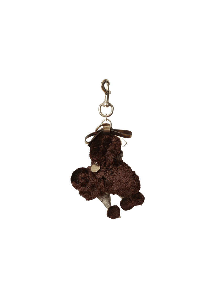 GG LULU DOG KEY CHARM