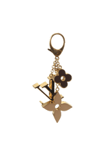 FLEUR DE MONOGRAM CHARM