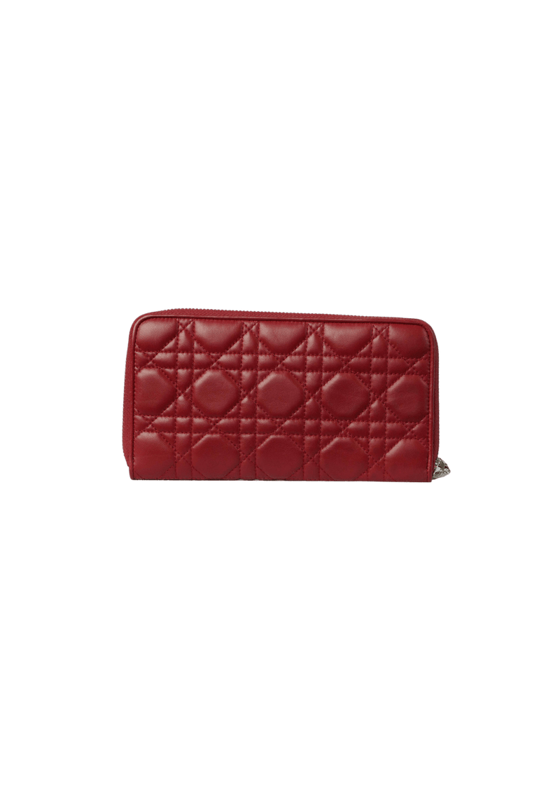 CANNAGE LADY DIOR CONTINENTAL WALLET