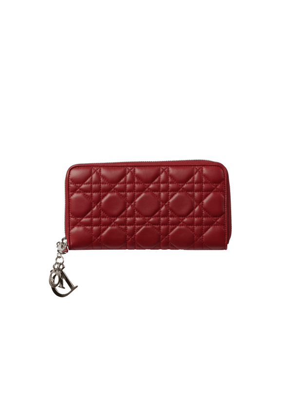 CANNAGE LADY DIOR CONTINENTAL WALLET