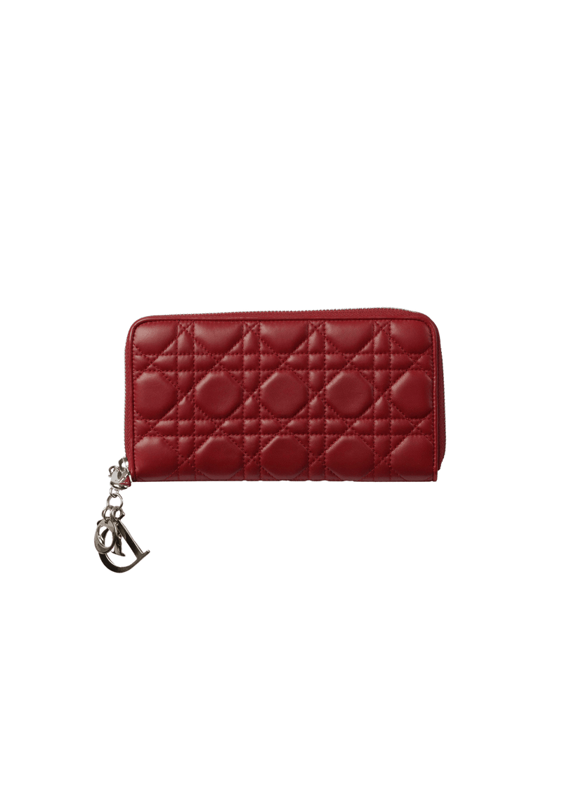 CANNAGE LADY DIOR CONTINENTAL WALLET