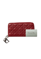 CANNAGE LADY DIOR CONTINENTAL WALLET