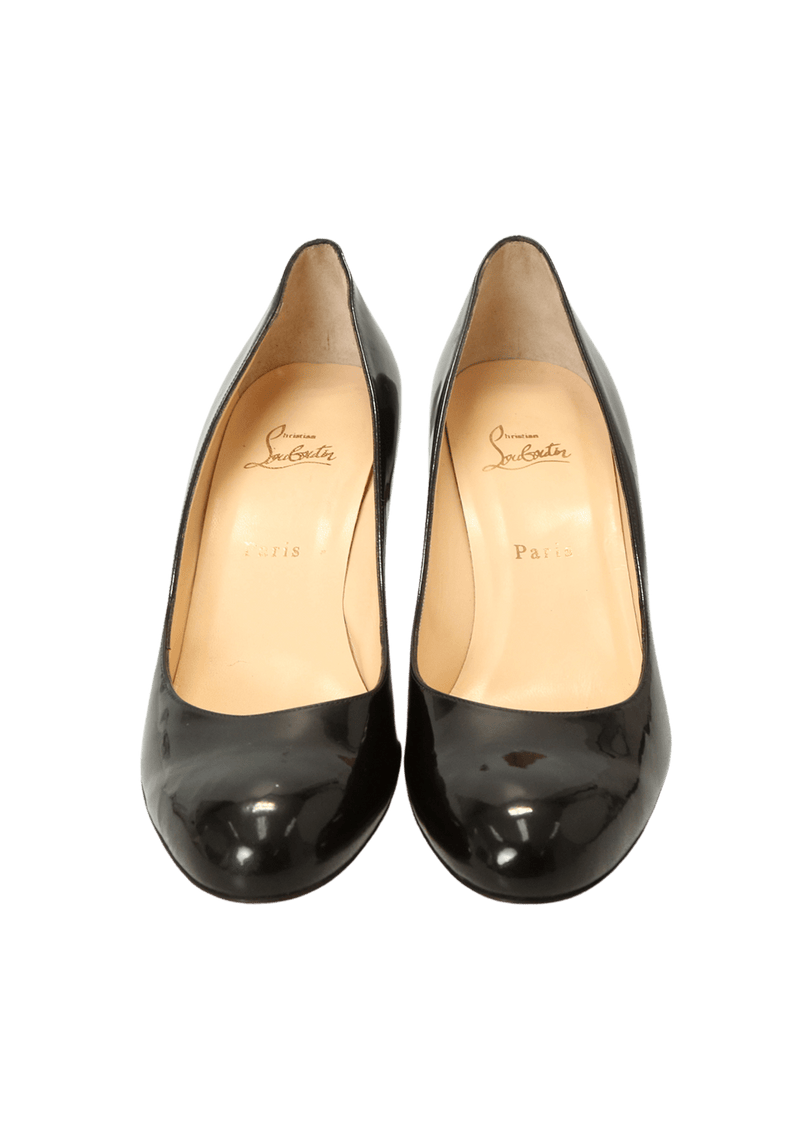 PATENT LEATHER PUMPS 40