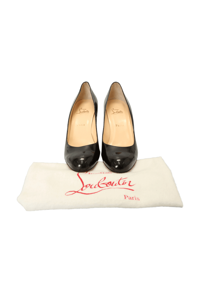 PATENT LEATHER PUMPS 40