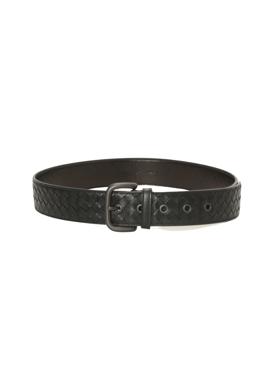 Cinto Bottega Veneta Intrecciato Nappa Belt Preto Original – Gringa