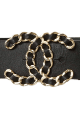 INTERLOCKING CC LOGO BELT