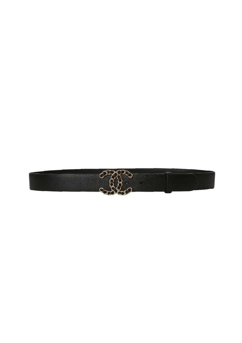 INTERLOCKING CC LOGO BELT