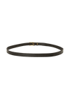 SKINNY LEATHER BELT
