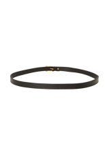 SKINNY LEATHER BELT