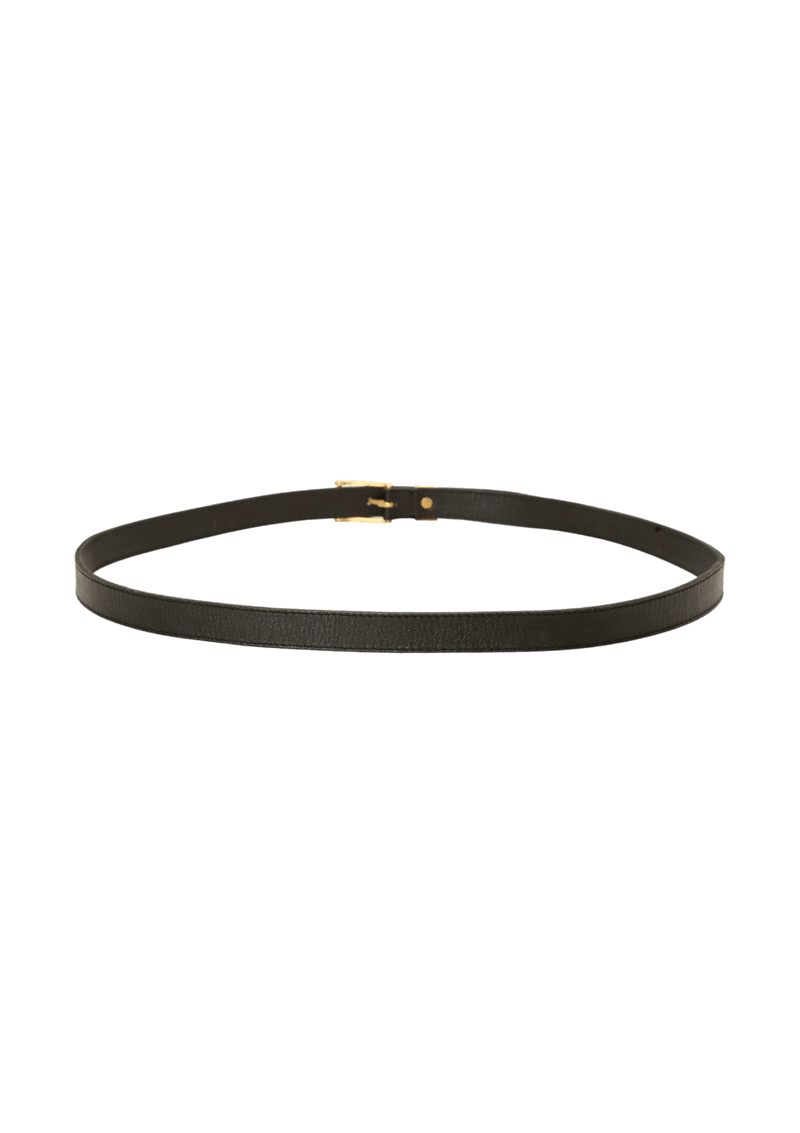 SKINNY LEATHER BELT