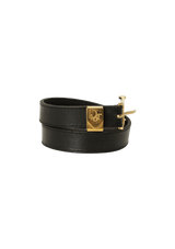 SKINNY LEATHER BELT