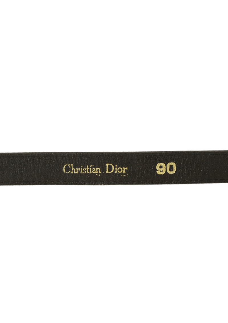 SKINNY LEATHER BELT