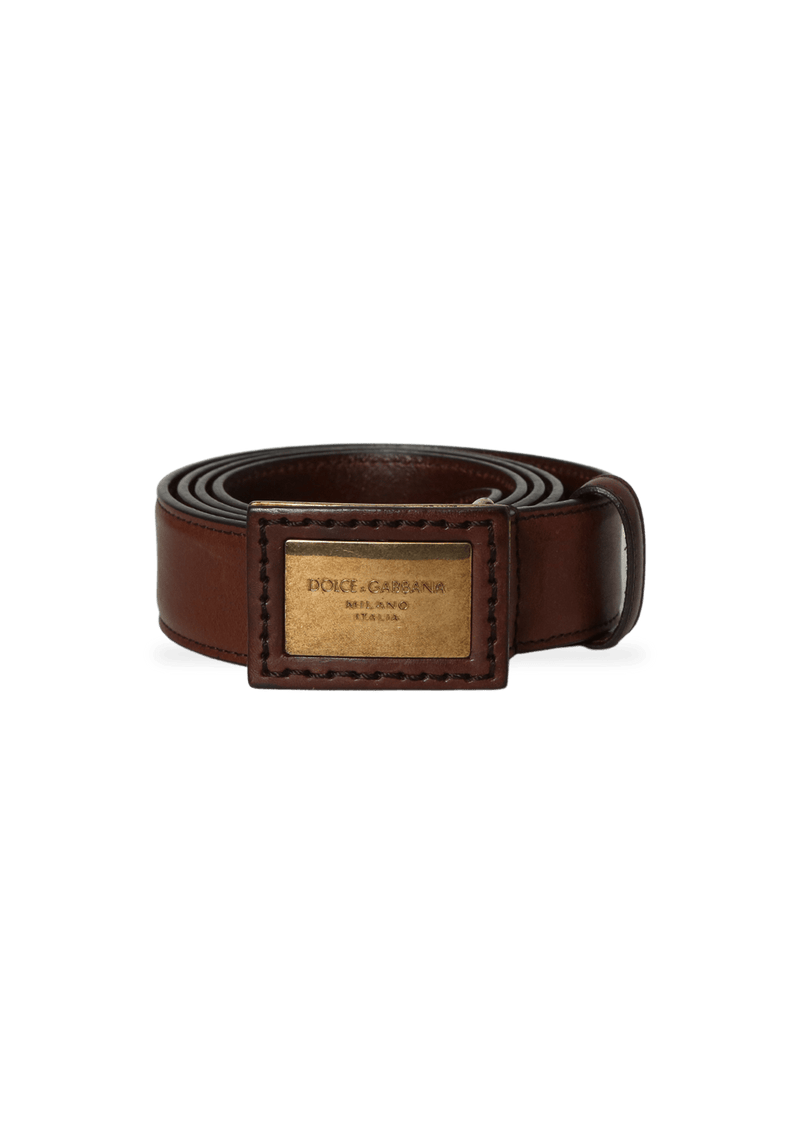 SKINNY LEATHER BELT