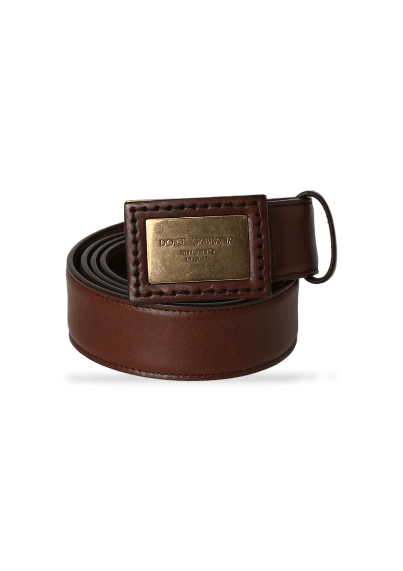 SKINNY LEATHER BELT