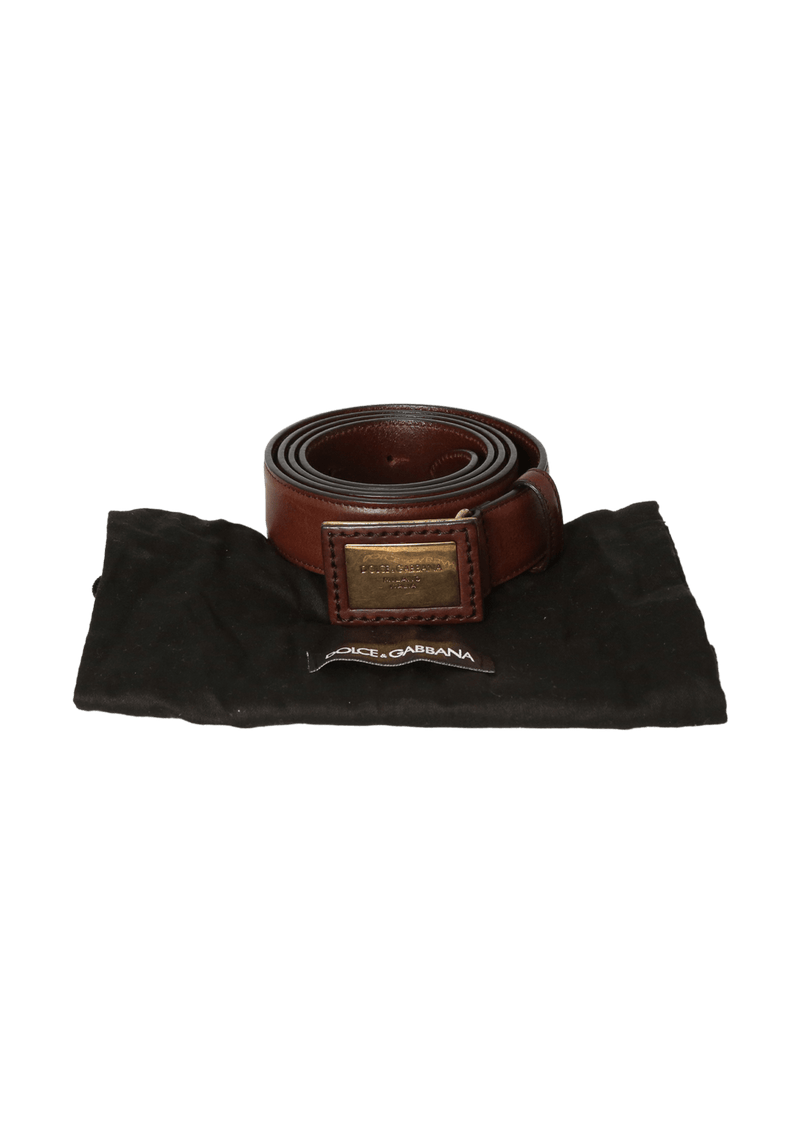 SKINNY LEATHER BELT