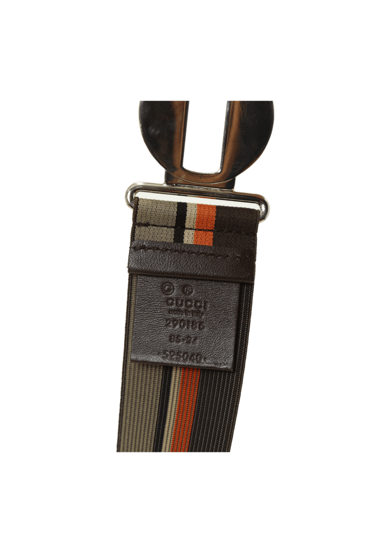 Cinto Gucci GG Elastic Belt Colorido Original Gringa