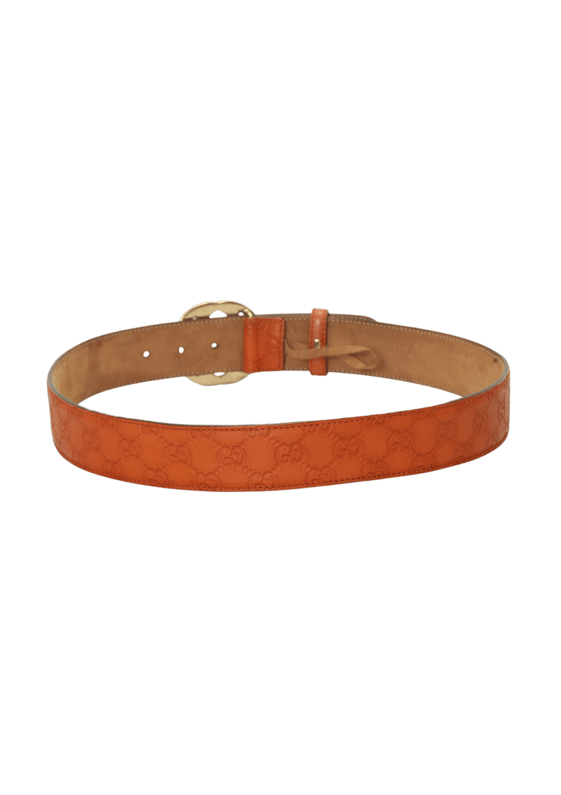 GUCCISSIMA G LOGO BELT