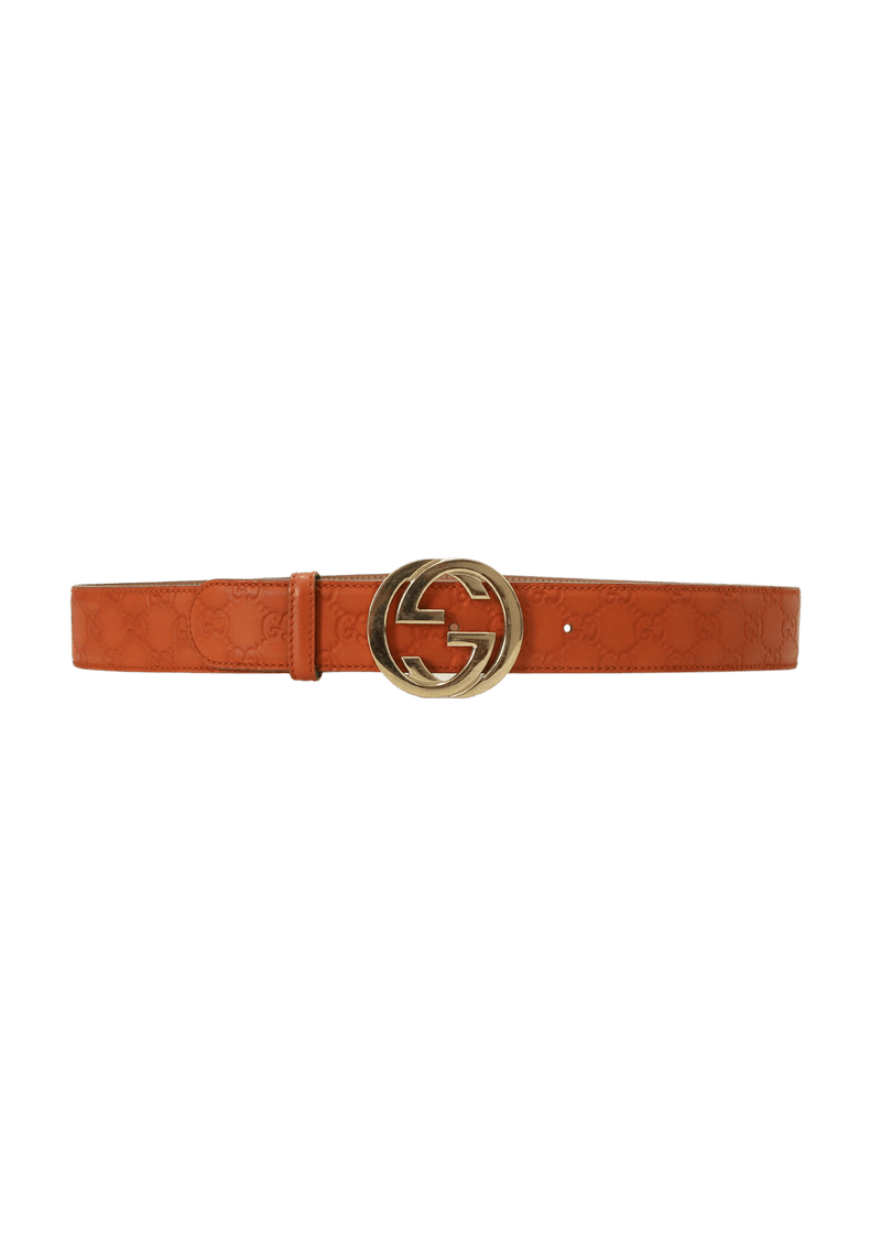 GUCCISSIMA G LOGO BELT